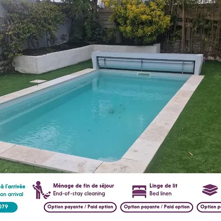 Maison Pour 8 Avec Piscine - Feriehus Noirmoutier-en-l'Ile
